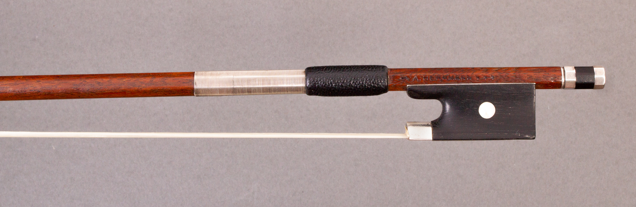 A Silver Mounted Cello Bow By Gunter A. Paulus- Cohen Violins