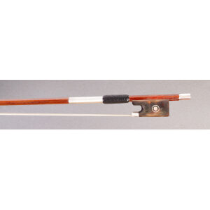 Bernard Ouchard Violin Bow Silver Mounted Tortoise Shell Frog