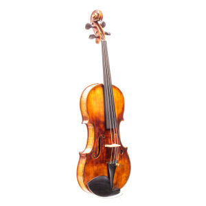 A German Violin renewed by A.B. Clark in 1897 - Richmond Indiana