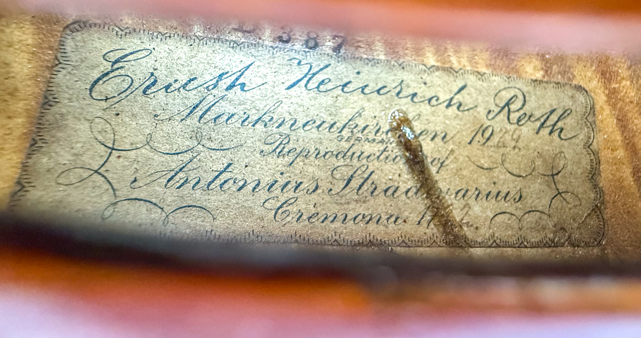 E. Heinrich Roth Violin - Markneukirchen 1929 | Dolce Violins